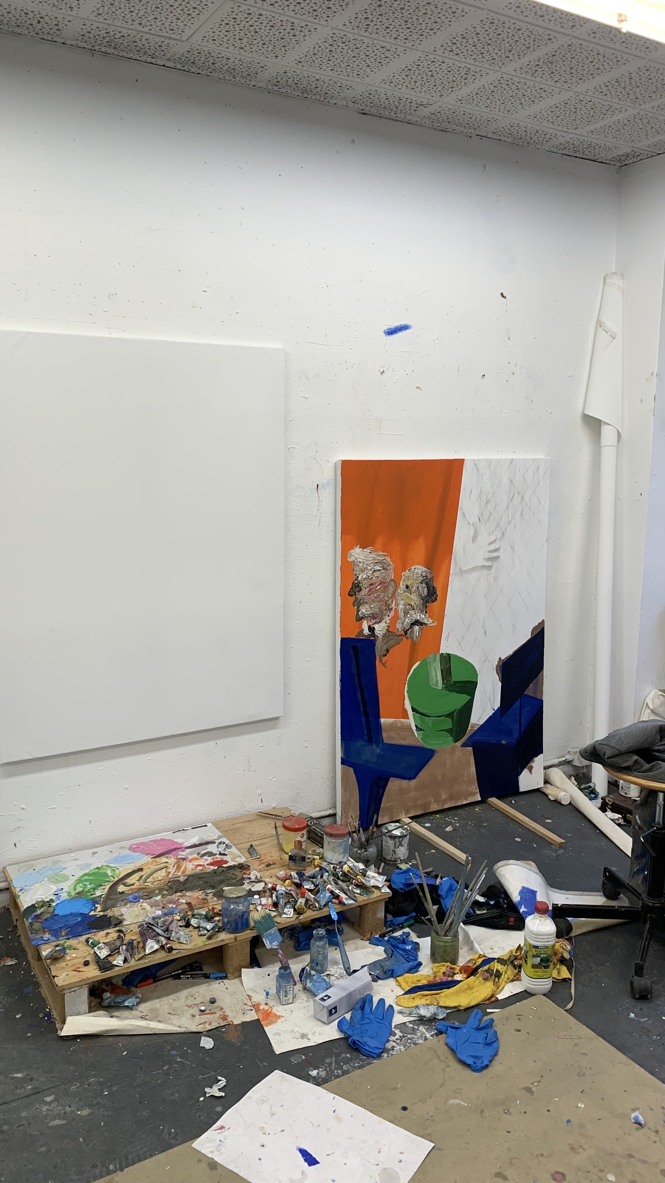 Peinture au 427 Avenue Louise